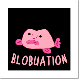 Blobfish College Graduation School University Design Posters and Art